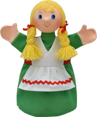 Produktbild von Handpuppe Gretel 27 cm Mehrfarbig, 22833B