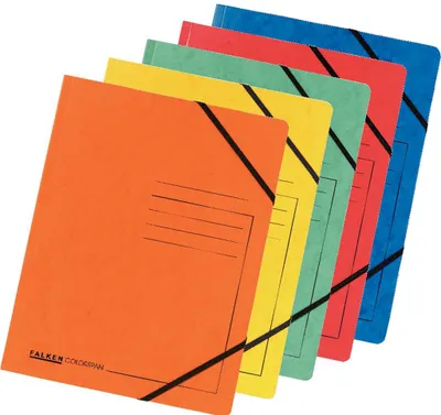 Produktbild von Eckspanner, Colorspan-Karton, für DIN A4, farbig sortiert