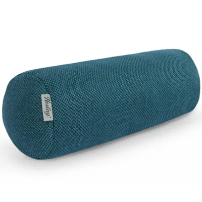 Produktbild von Herlag Kissenrolle LUXE 65x20 cm – vielseitige Nackenrolle, Seitenschläferkissen & Dekokissen, Petrol