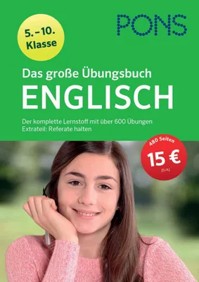 Produktbild von PONS Das große Übungsbuch Englisch 5.-10. Klasse