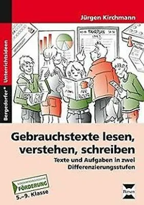 Obrázok produktu pre Gebrauchstexte lesen, verstehen, schreiben