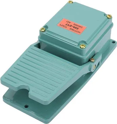 Image de Pédales électriques en aluminium antidérapantes 250 V 15 A
