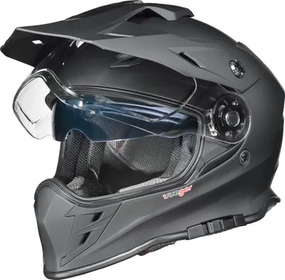 Produktbild von Crosshelme Endurohelm Kinderhelme Quad Trial Kinder Helm rueger RX-967 Matt Schwarz S (55-56)