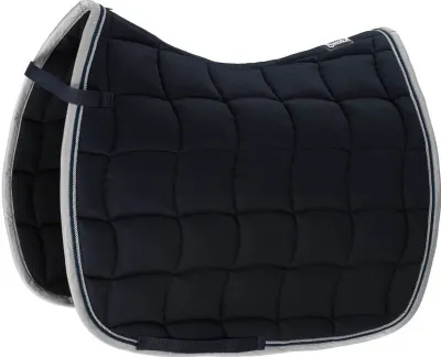 Produktbild von Eskadron Performance Contrast Basics Schabracke, Größe:Dressur, Farbe:nachtblau