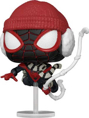 Zdjęcie produktu dla Marvel's Spider-Man POP! gry winylowa figurka Miles Morales Winter Suit 9 cm