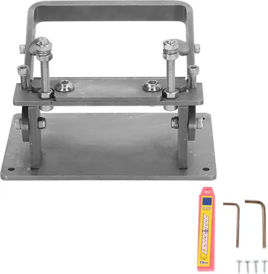 Immagine prodotto di Pelatrice manuale per pelle, fai da te, leggera, in acciaio inox, taglio preciso, skiver, pelatrice, spaccatrice per la casa