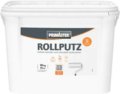 Produktbild von Rollputz weiß 10 kg gebrauchsfertig atmungsaktiv lösemittelfrei für innen
