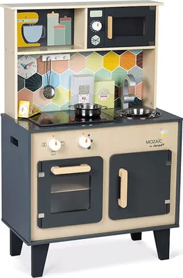Image de Janod 21856530 Cuisine "Mozaïc", 6 accessoires inclus