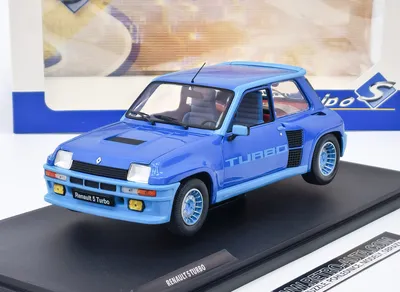 Image de Renault 5 Turbo (1981) Bleu SOLIDO 1:18