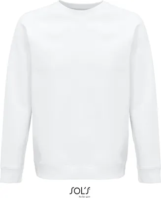Produktbild von SOLs 03567 | Herren Sweat, Space Uni Sweatshirt - Farbe: White - Größe: XXS