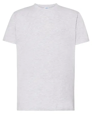 Imagen del producto de JHK - Camiseta uni para hombre/mujer, modelo LT3421 (talla S), color gris jaspeado