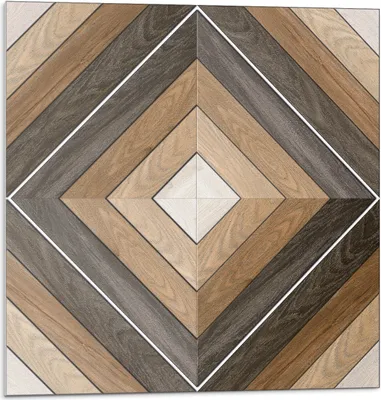 Obrázek produktu pro Geometrický vzor s kosočtverci– Samolepicí Dlaždice – Samolepicí Obklady – PVC Obklady – Vinylové Dlaždice – 3D Samolepicí Obklady – Samolepicí Nálepky na Dlaždice – Obklady do Kuchyně a Koupelny – 9 kusů30 x 30 cm