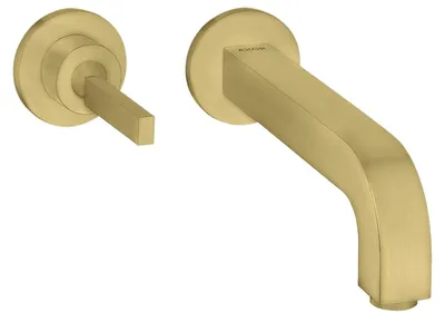 Zdjęcie produktu dla hansgrohe AXOR Citterio jednouchwytowa bateria umywalkowa podtynkowa, rozeta do montażu ściennego, wylewka 160 mm, 39113950