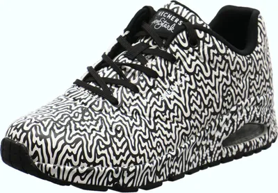 Produktbild von Skechers Damen Sneaker low Uno - Infinte Drip schwarz/weiß