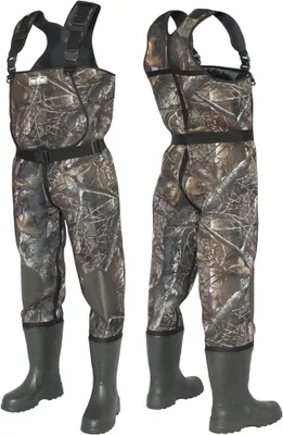 Produktbild von Wathose Neopren 5mm Herren Anglerhose Teichhose Watthose mit Stiefel Gr 41-47