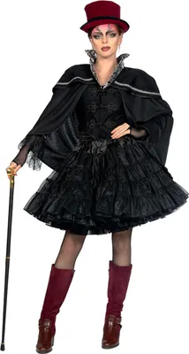 Image de Cap Gothique Dame Halloween, Taille : 38