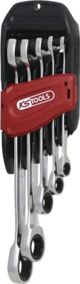 Immagine prodotto di KS Tools DUO GEARplus Set di chiavi combinate a cricchetto da 5 pezzi