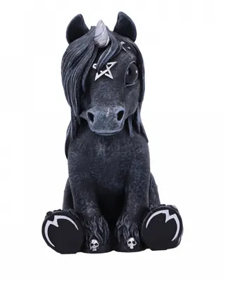 Produktbild von Nemesis Now Statue  Culticorn schwarz Geschenke, Gothic Polyresin Standard