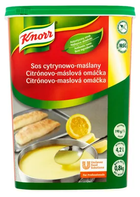 Obrázek produktu pro Knorr citronovo-máslová omáčka 0,8 kg