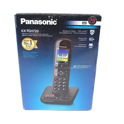 Image de PANASONIC KX-TGH720 FRB Téléphone domestique