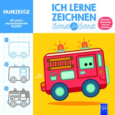 Image de Ich lerne zeichnen - Schritt für Schritt: Fahrzeuge