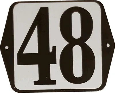 Productafbeelding van Hausnummer Standard 48