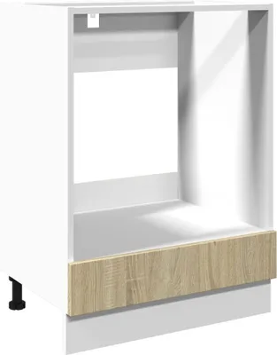 Produktbild von vidaXL Herdumbauschrank Sonoma-Eiche 60x46x81,5 cm Holzwerkstoff