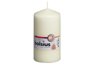 Obrázek produktu pro BOLSIUS Stumpenkerze 13x6,8cm elfenbein
