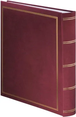 Immagine prodotto di Album fotografico super jumbo - 80 pagine - bordeaux - 34 x 35 cm