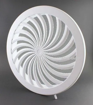 Productafbeelding van Ventilatierooster Ø 315 mm | Afsluitbaar en Regelbaar Luchthoeveelheid Rooster met Insectennet