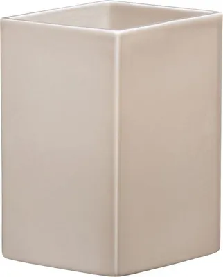 Produktbild von iittala Ruutu - Keramik Vase 22,5 cm, beige