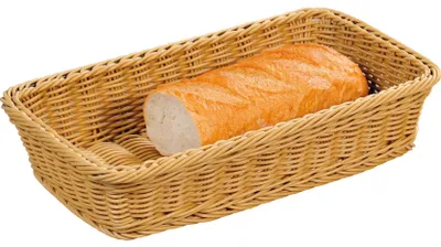 Produktbild von Kesper Brotkorb - geflochten - rechteckig - 20 x 35 x 7,5 cm