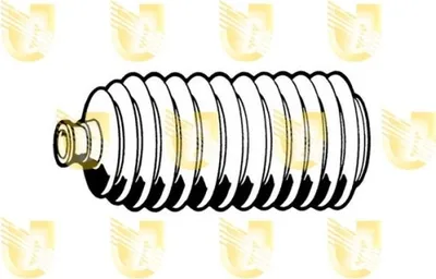 Produktbild von UNIGOM 300071 Lenkmanschette Gummi für ALFA ROMEO 164 (164) Vorne Links