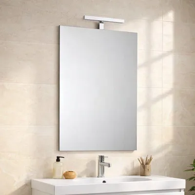 Immagine prodotto di Specchio bagno semplice con luce da 45 cm x 90 cm