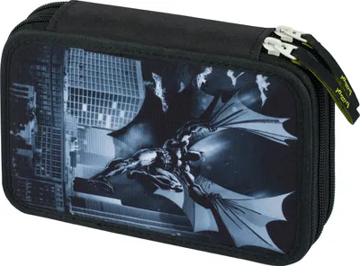 Immagine prodotto di BAAGL Astuccio per la scuola a due piani Batman Dark City