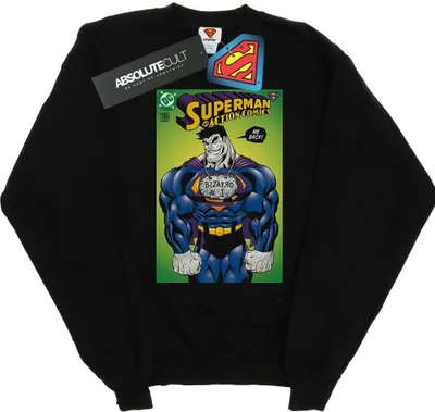 Produktbild von DC Comics - "Bizarro Action 785" Sweatshirt für Herren BI44619 (L) (Schwarz)