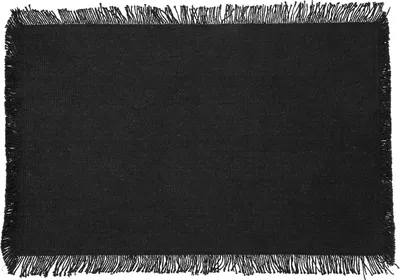 Produktbild von Sg secret de gourmet - Tischset "maha" schwarz 45x30cm