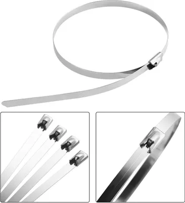 Obrázok produktu pre Samosvorné káblové pásky pre termopásky 4,6 x 30 cm 2 ks
