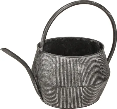 Produktbild von Deko Gießkanne im Retro-Stil aus Metall als Blumentopf