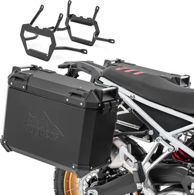 Obrázek produktu pro Sada hliníkový kufr + nosič kufru vhodná pro BMW F 900 GS 24-25 hliník
