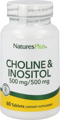 Produktbild von Natures Plus Cholin & Inositol 500/500 mg- 60 Tabletten