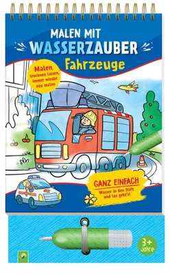 Produktbild von Malen mit Wasserzauber Fahrzeuge