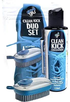 Zdjęcie produktu dla Zestaw "Glove Glu Clean Kick Duo" do czyszczenia obuwia - przezroczysty | Rozmiar: Uniwersalny