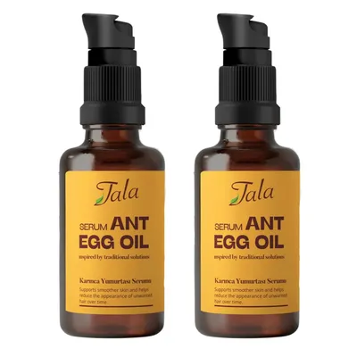 Produktbild von Tala Ameiseneiöl Serum 2er Pack, Karınca yumurtası yağı - Egg oil of Ant, Aceite de huevo de hormiga, Haarentfernung gegen Haarwuchs, hair removal