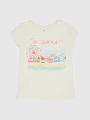 Produktbild von GAP Kinder-T-Shirt mit Aufdruck S