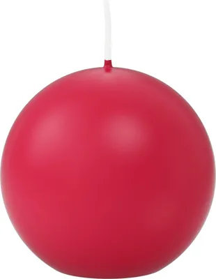 Produktbild von Kugelkerzen Magenta Ø 60 mm, 16 Stück