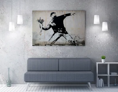 Produktbild von Wallity, WY18- BRS1135, Bunt, Leinwandbilder, 50 x 70 cm, 50% Baumwolle / 50% Polyester