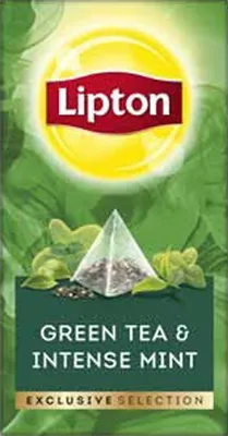 Immagine prodotto di Lipton - Tè Lipton Exclusive tè verde alla menta 25x2gr | Prendi un 25 pezzi