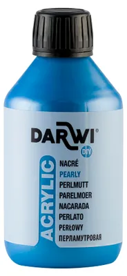 Produktbild von DARWI ACRYL Perlmut 250ML blau