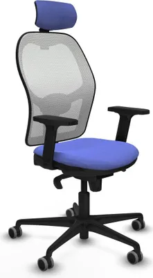 Produktbild von Bürostuhl mit Kopfstütze Piqueras y Crespo 2D036G2 Hellblau